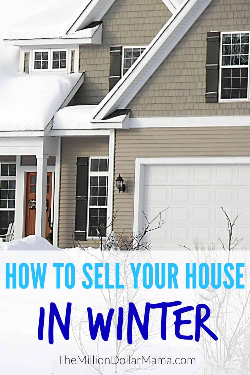 How to sell a house in winter - these winter home selling tips will help you embrace a notoriously difficult time of year and help get your house sold!