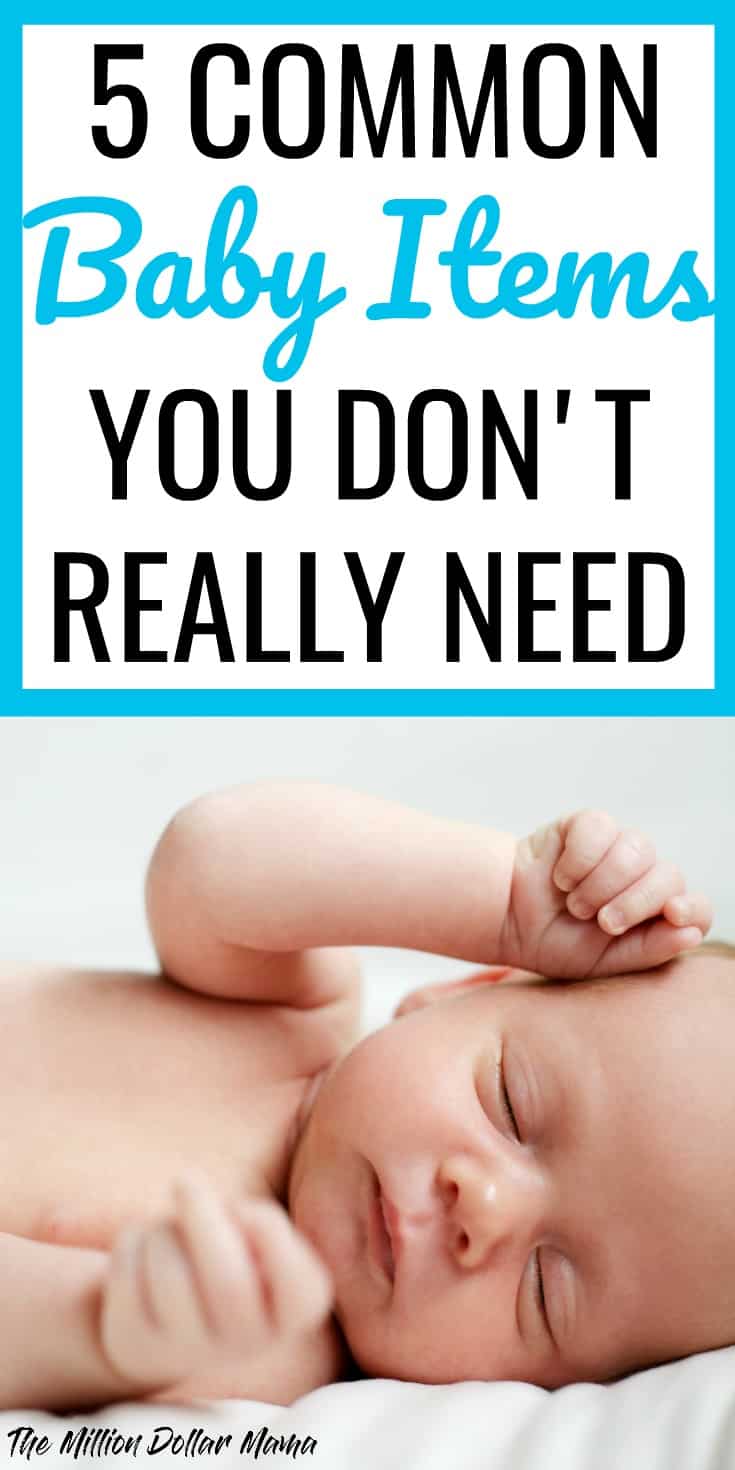 5 Common Baby Items You Don't Really Need
