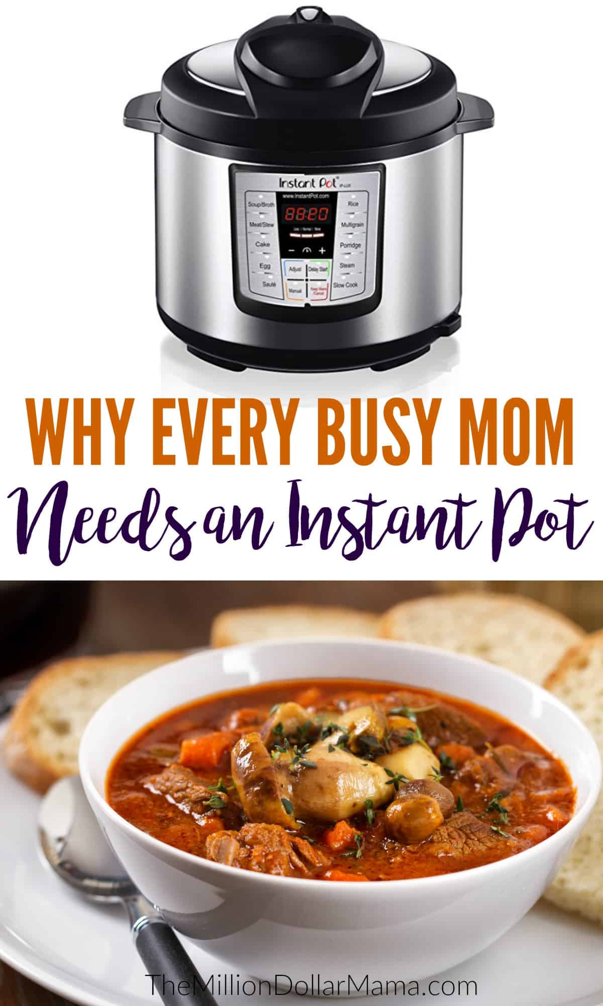 For busy moms struggling to get dinner on the table every night, the instant pot is a lifesaver! Find out all about the instant pot, the best features of the instant pot, and how it can help you get dinner ready in a flash!
