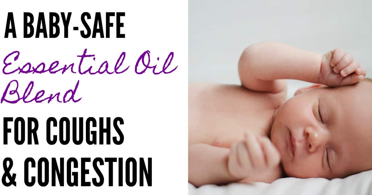 baby-safe essential oil blend for colds and congestion
