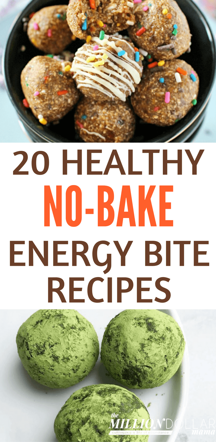 Healthy No-Bake Energy Bites | No Bake Protein Balls