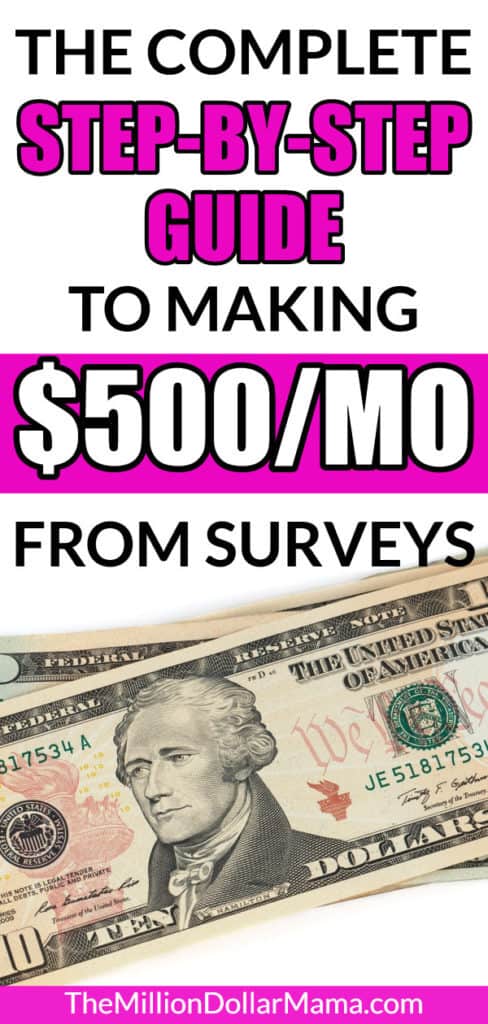 How to Make Money Online Taking Surveys (Up to $500/Month!)