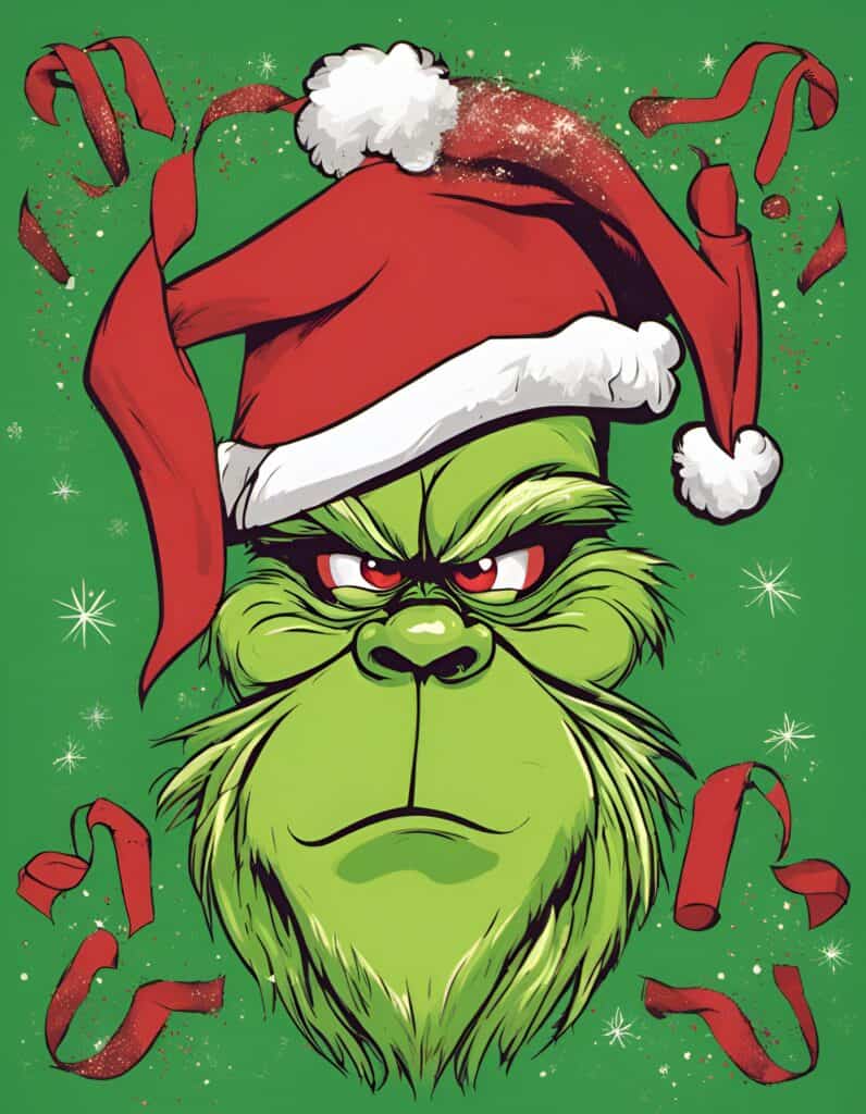 Christmas Angry Grinch