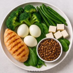 30 High-Protein, Low-Calorie Foods for Muscle Growth